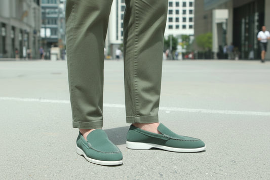 Artisans Handmade Premium Suede Leather Shoes-11008