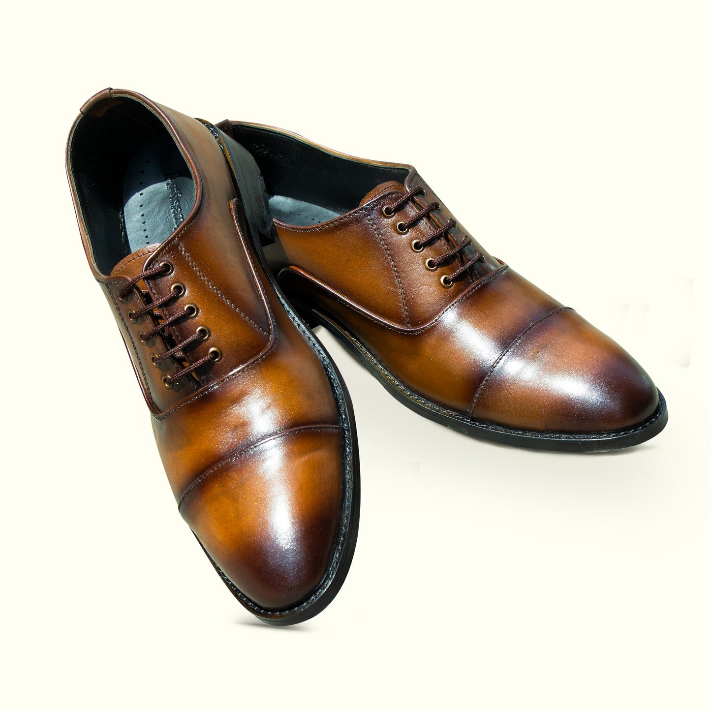 Artisans Handmade High Quality Oxford Leather Shoes - 11005 CBA