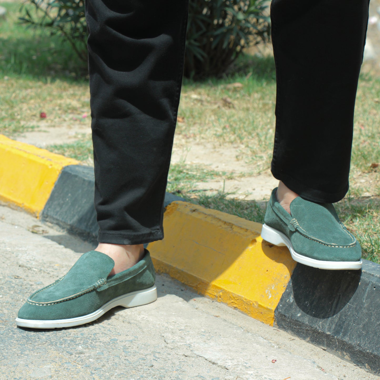 Artisans Handmade Premium Suede Leather Shoes-11008