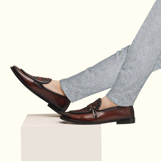 Artisans Handmade Italia Monk Strap Dress Shoes - 25004