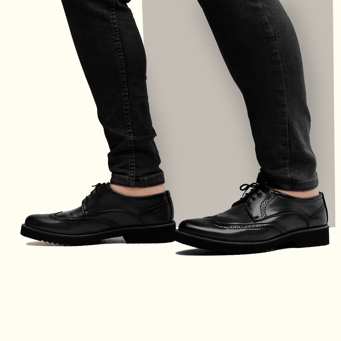 Artisans Handmade Men Luxury Brogue Leather Shoes - 25012
