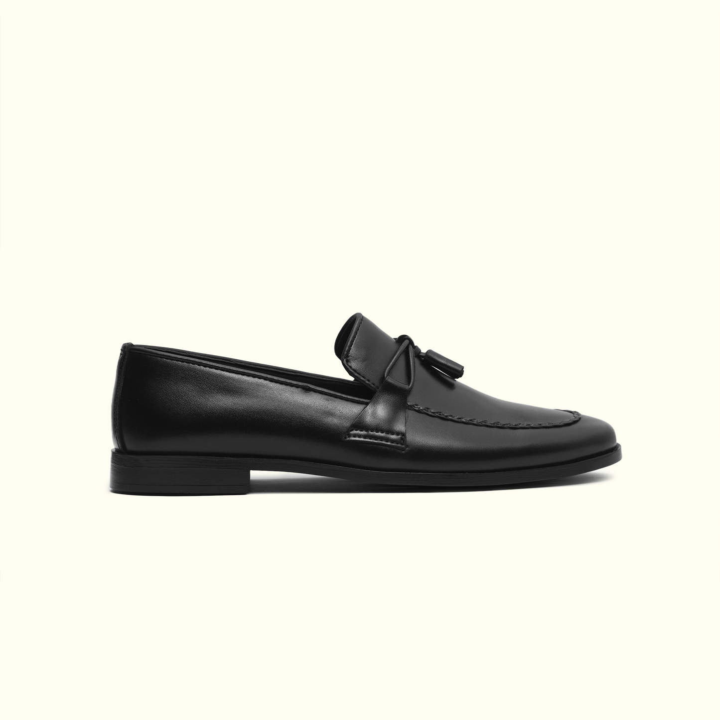 Artisans Handmade Leather Twisted Tassel Loafers - 25028