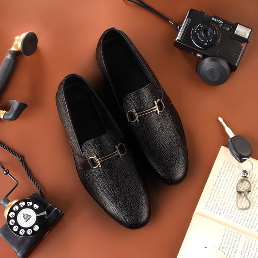 Artisans Handmade Leather Fashioned Sparkled Dress Shoes - 25030
