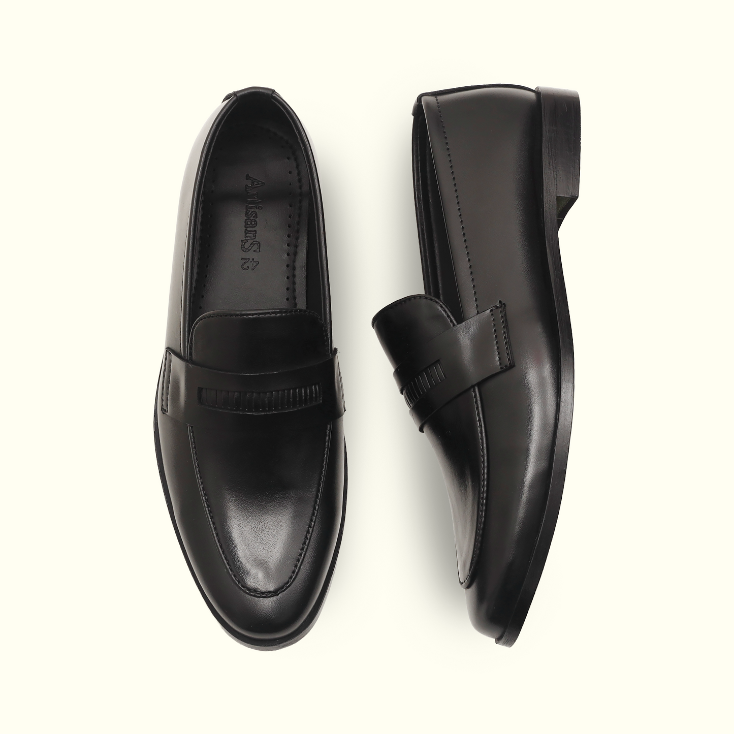 Artisans Handmade Italian Styled Pointed Toe Leather Shoes - 25031