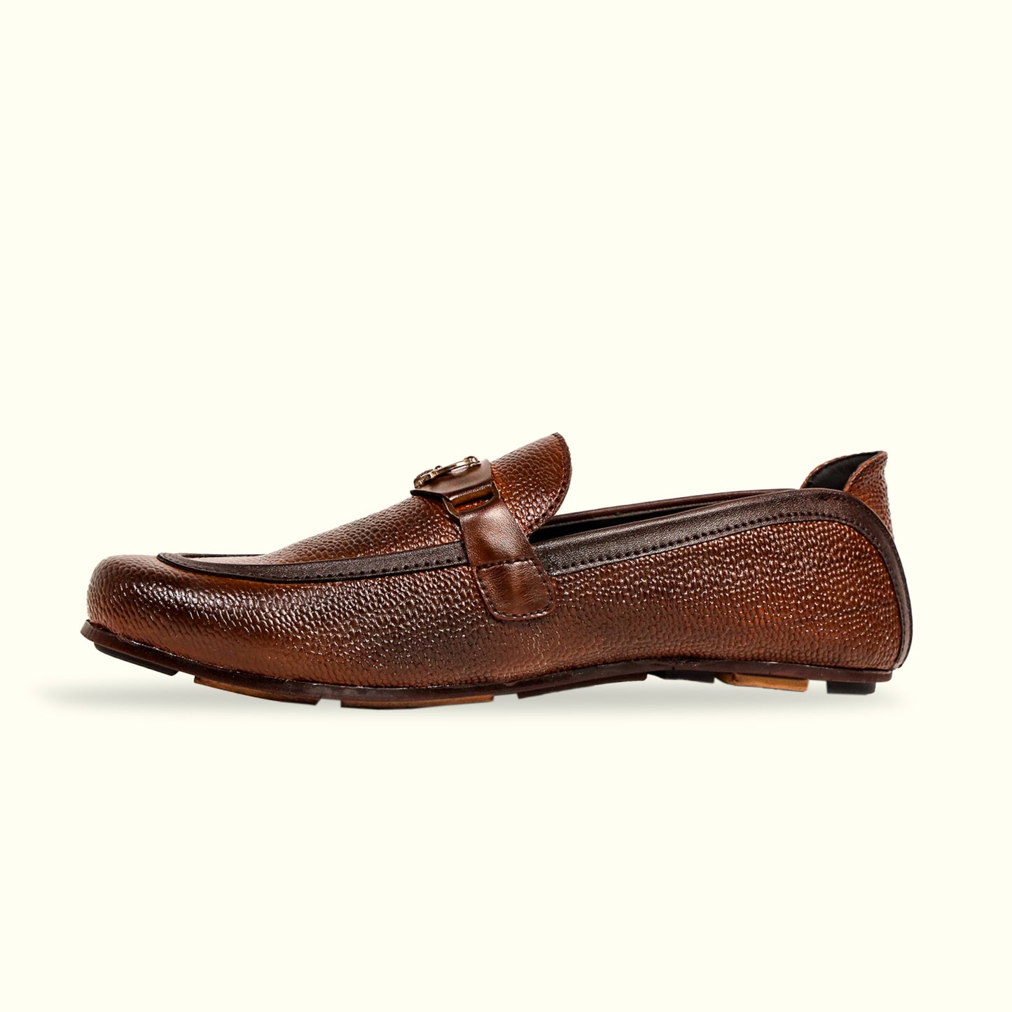 Artisans Handmade Mens Italian Style Foldable Leather Shoes-25042