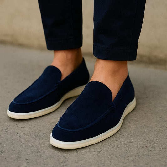Artisans Handmade Suede Loafers - 13001 CBA