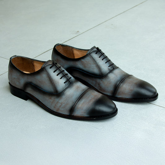Artisans Handmade Leather Oxford Formal Wear Shoes- 11009