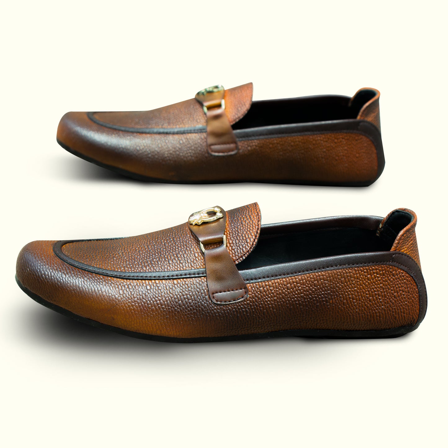 Artisans Handmade Mens Italian Style Foldable Leather Shoes-25042