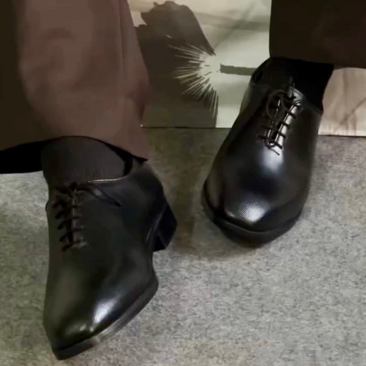 Artisans Handmade Leather Oxford Lace Up Comfortable Formal Shoe - 25032