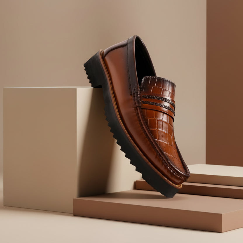 Artisans Handmade Leather Allure Penny Loafers - 25044