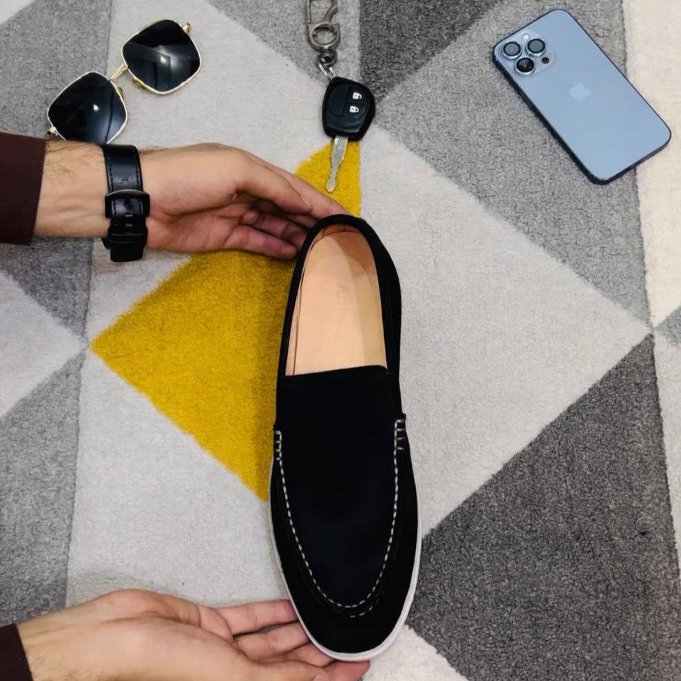 Artisans Handmade Premium Suede Leather Shoes-11010