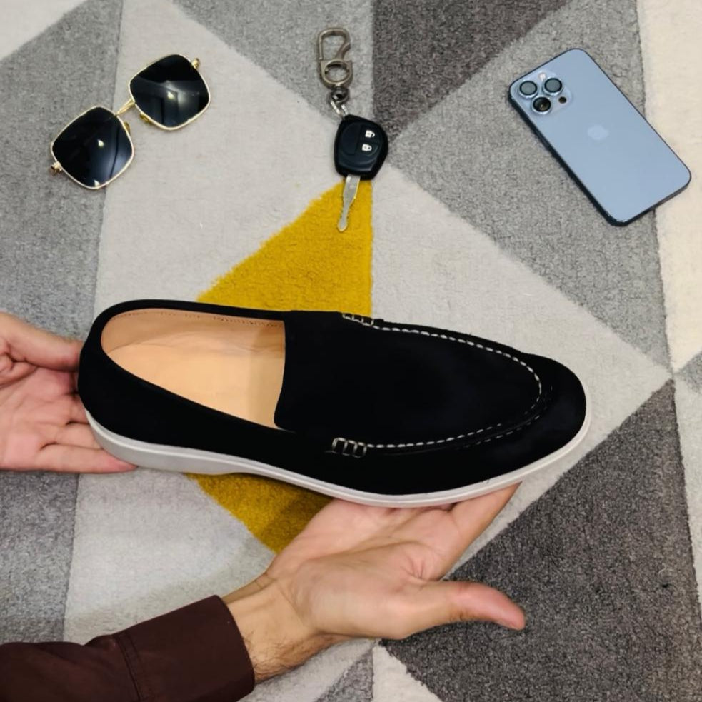 Artisans Handmade Premium Suede Leather Shoes-11010