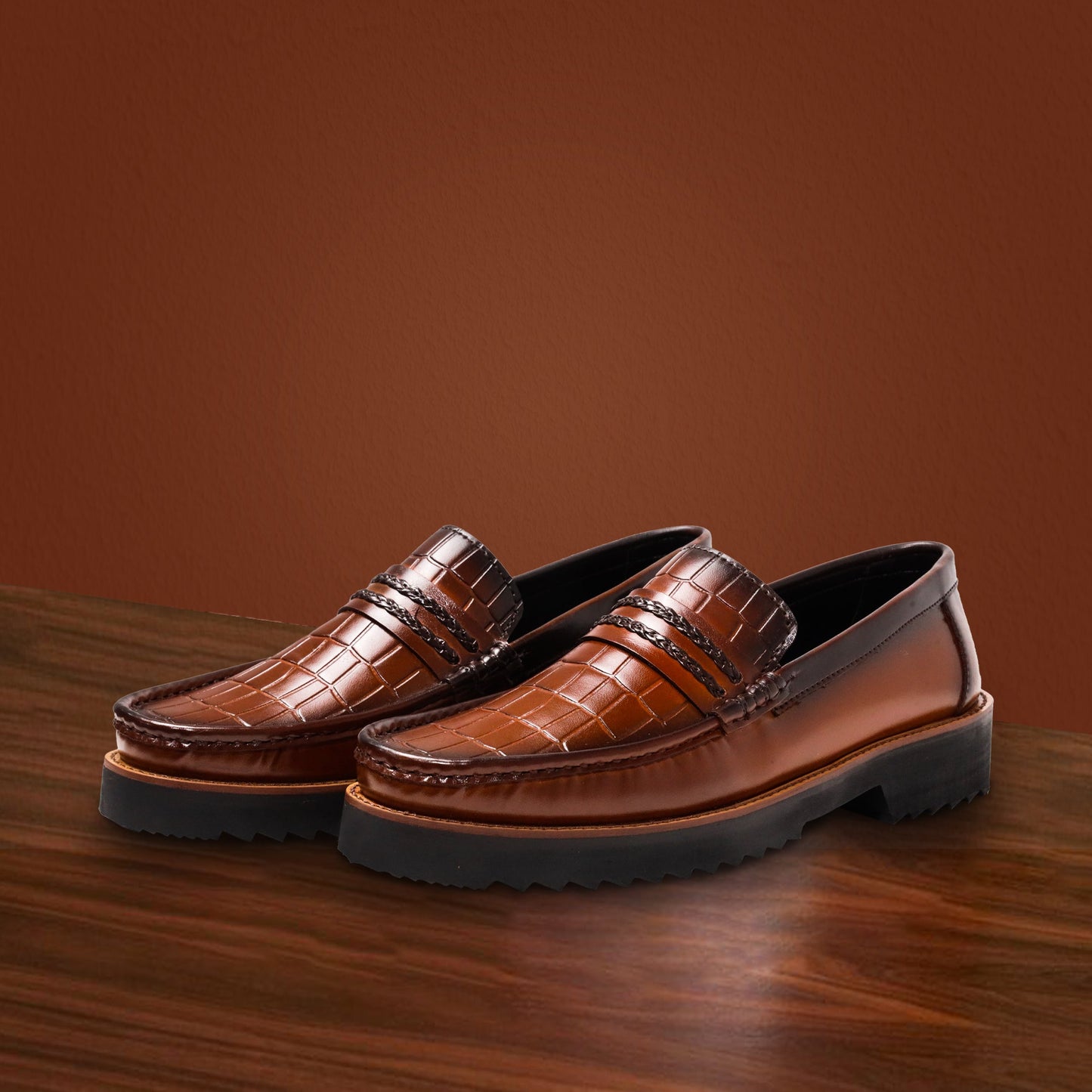 Artisans Handmade Leather Allure Penny Loafers - 25044