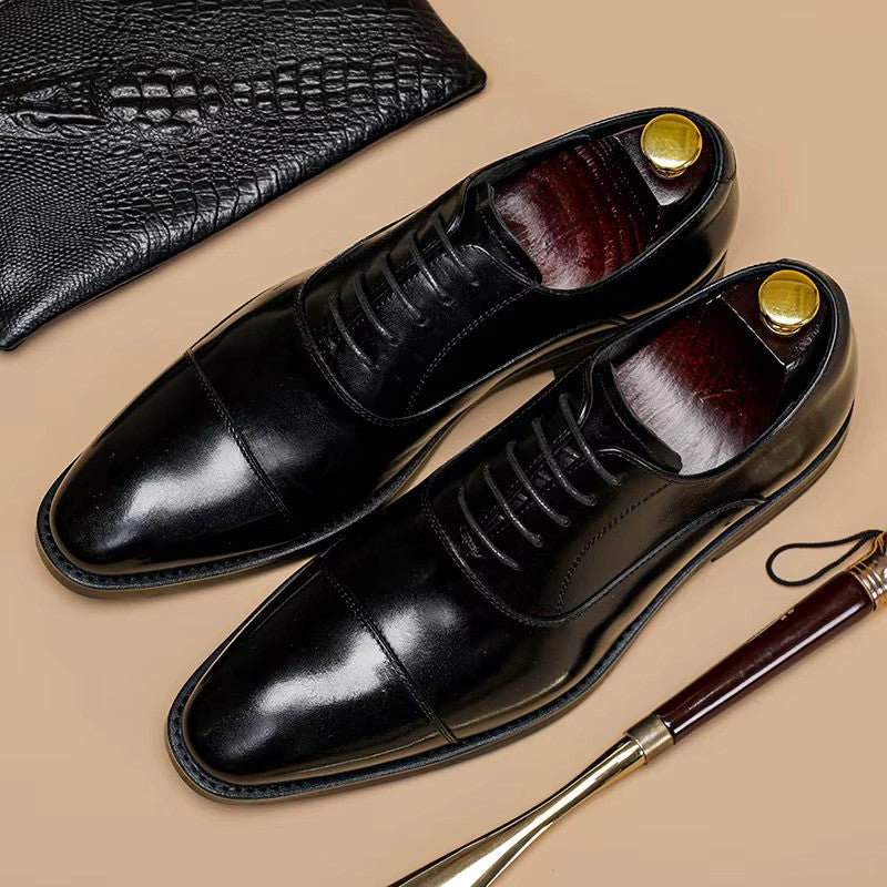 Artisans Handmade High Quality Oxford Leather Shoes - 11005 CBA