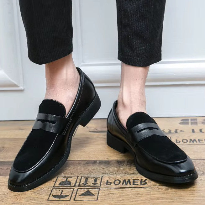 Artisans Handmade Comfortable Leather Casual Shoes Pointed Toe Loafers - 11002 CBA