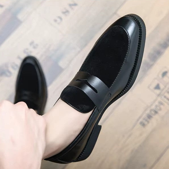 Artisans Handmade Comfortable Leather Casual Shoes Pointed Toe Loafers - 11002 CBA