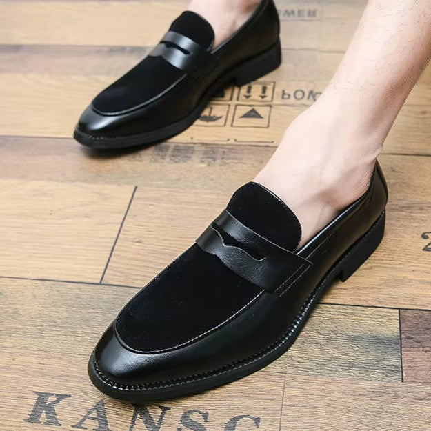 Artisans Handmade Comfortable Leather Casual Shoes Pointed Toe Loafers - 11002 CBA