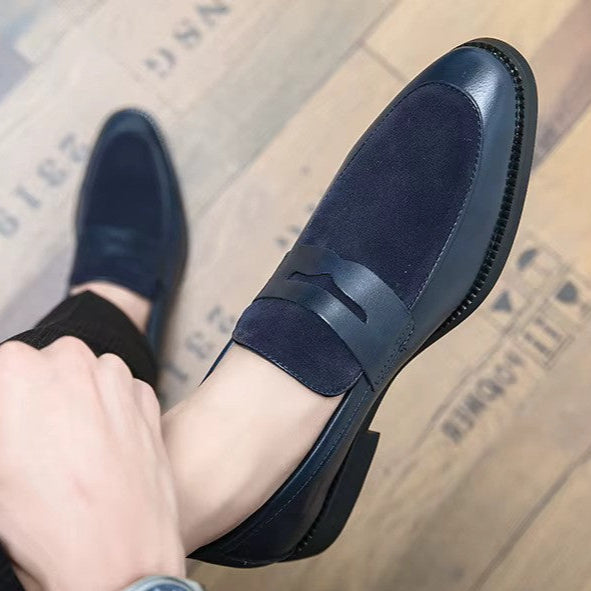 Artisans Handmade Comfortable Leather Casual Shoes Pointed Toe Loafers - 11002 CBA