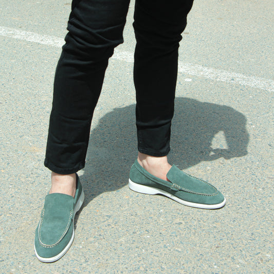Artisans Handmade Premium Suede Leather Shoes-11008