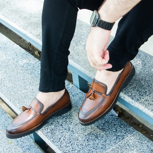 Artisans Handmade Roma Penny Italia Leather Loafers - 25038