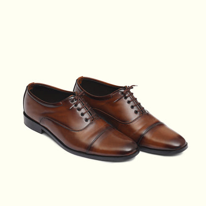 Artisans Crafted Formal Leather Oxford Shoes- 25005