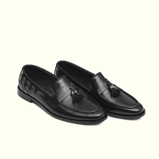 Artisans Handmade Leather Tassel Loafers - 25011