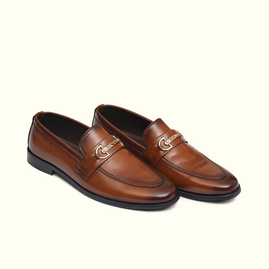 Artisans Handmade Semi Formal Relaxed Leather Shoes - 25016