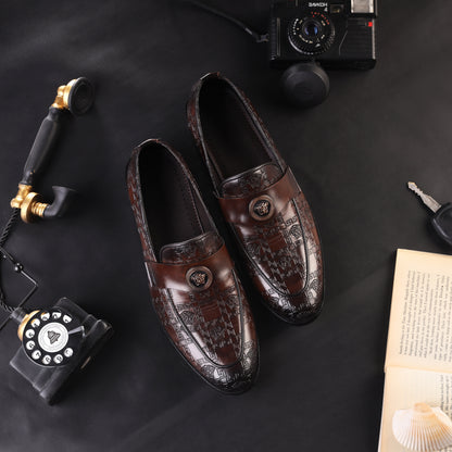 Artisans Handmade Formal Men Luxury Curated Dress Shoes- 25018