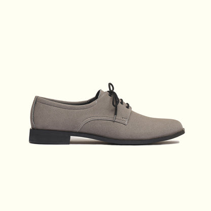 Artisans Handmade Gray Suede Leather Shoes- 25019