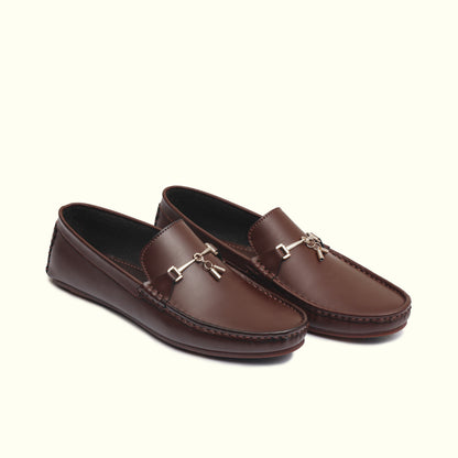 Artisans Handmade Luxe Leather Slip-on Loafers Driving Shoes - 35001