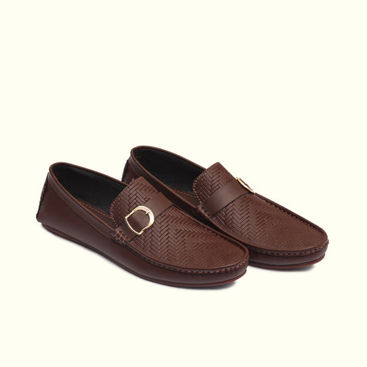 Artisans Handmade Men Flats Leather Slip-on Loafers - 35002