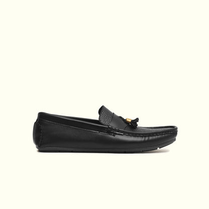 Artisans Handmade Pure Leather Classic Tassel Slip-on Loafers -35005