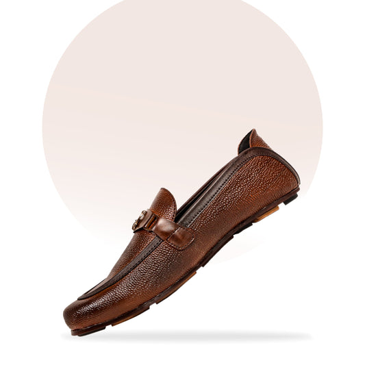 Artisans Handmade Mens Italian Style Foldable Leather Shoes-25042
