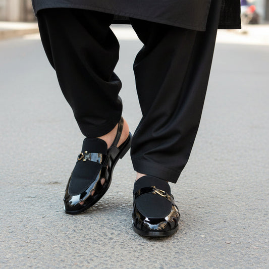 Artisans Handmade Fashion Men's Breathable Lightweight Flats Driving Kheri Chapal- 5502