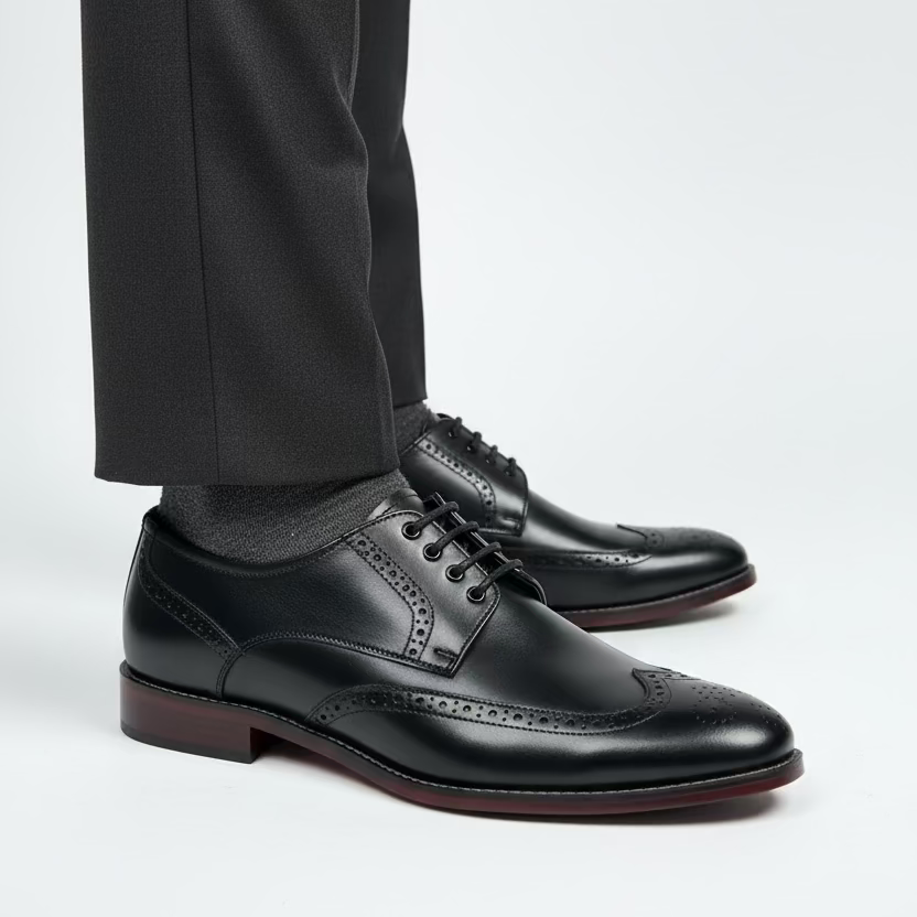 Artisans Handmade Men All Premium Leather Brogue Leather Shoes - 25022