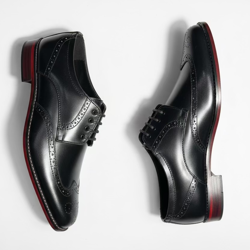 Artisans Handmade Men All Premium Leather Brogue Leather Shoes - 25022