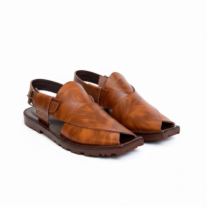 Artisans Handmade Elite Brown Khairi - 5523