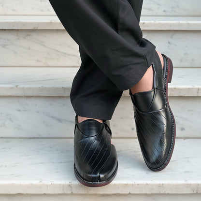 Artisans Handmade Stitched Lining Leather Kheri chappal - 5514