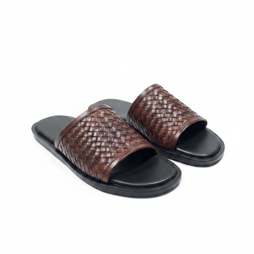 Artisans Handmade Leather Proii Slippers-5507