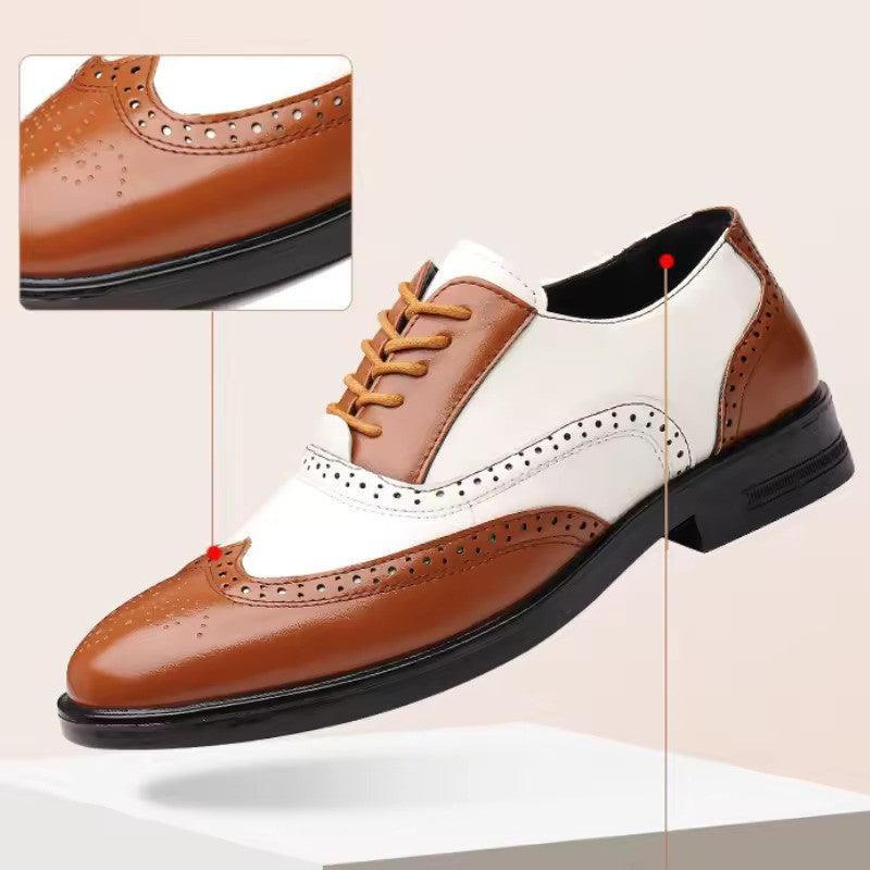 Artisans Handmade Modern Brougue Shoes - 25055