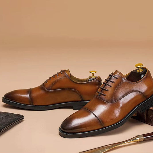Artisans Handmade High Quality Oxford Leather Shoes - 11005 CBA